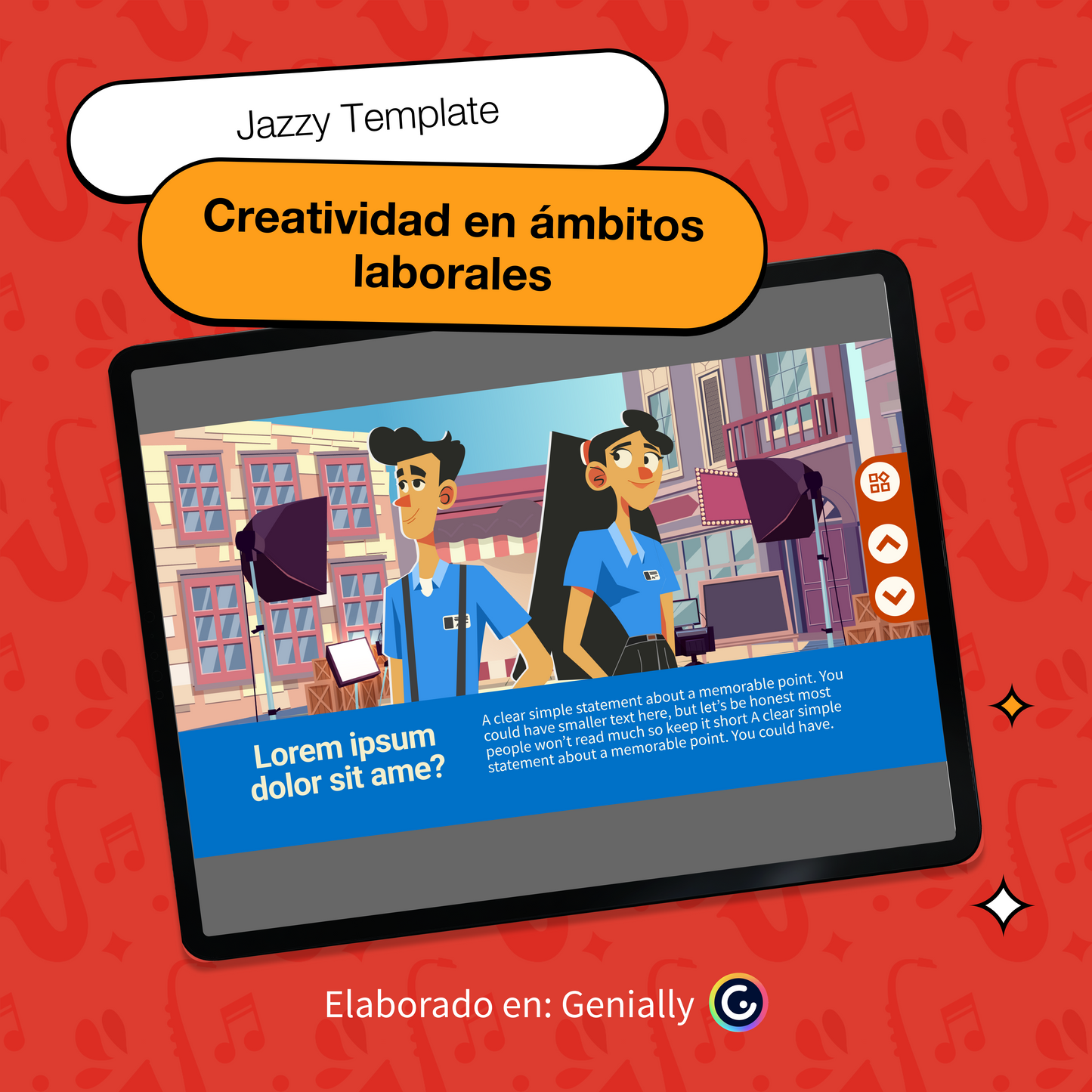 Creatividad en ámbitos laborales - Jazzy Templates