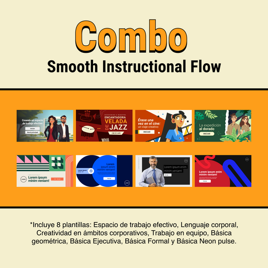 Combo Premium - 8 Smooth Instructional Flow